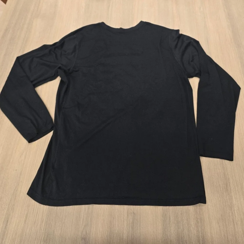 Nike Dri-Fit Performance Long Sleeve Sweater Mens Large Duke‎ Blue Devils